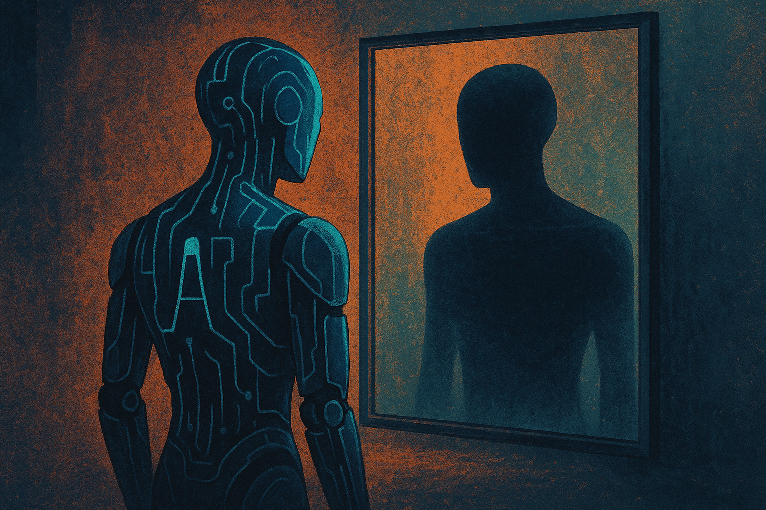 No Reflection in the Machine blog cover